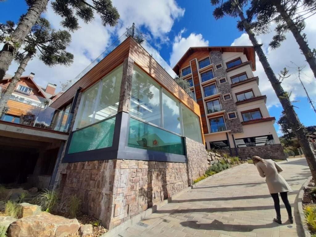 Mrg - Bellagio Canela- 2 Suites Proxima A Catedral De Pedra Exterior photo
